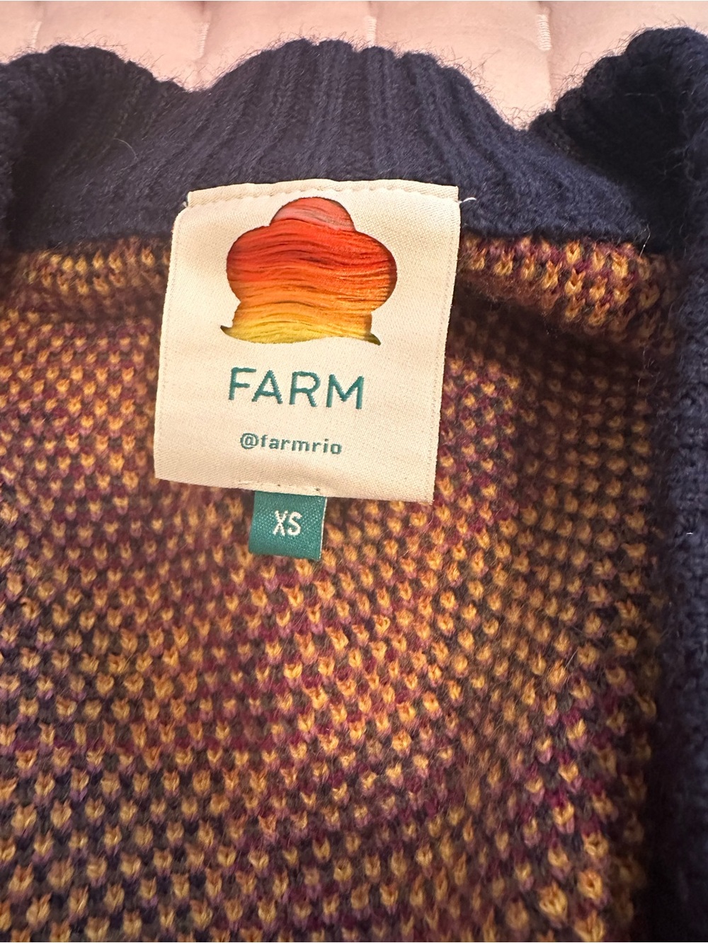 FARM Rio Oversized Open-Front Cardigan - Picture 7 of 7
